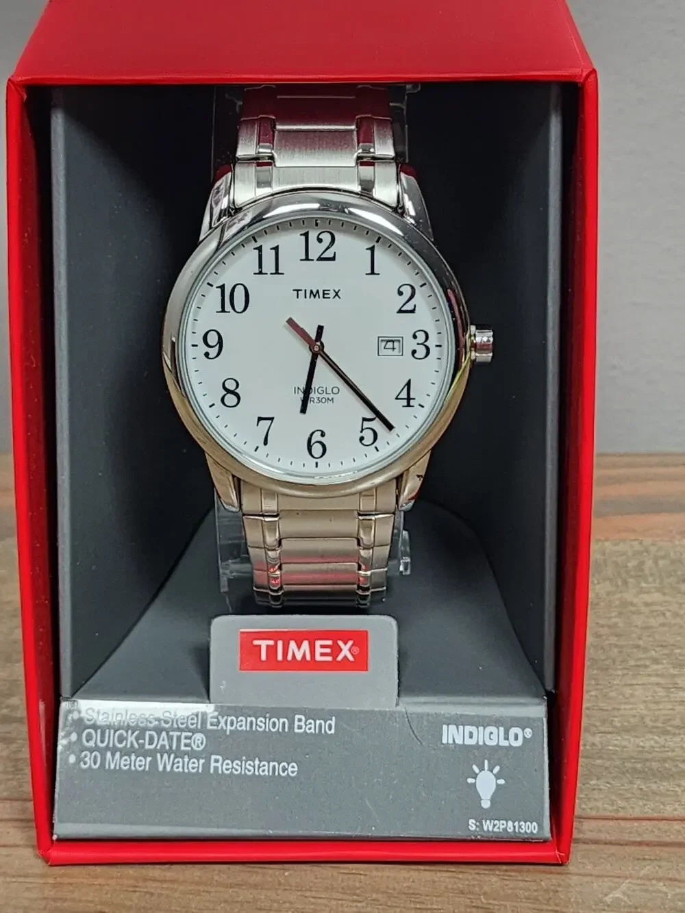 Timex Men's TW2P81300 Easy Reader Date 38mm Expansion Band Watch